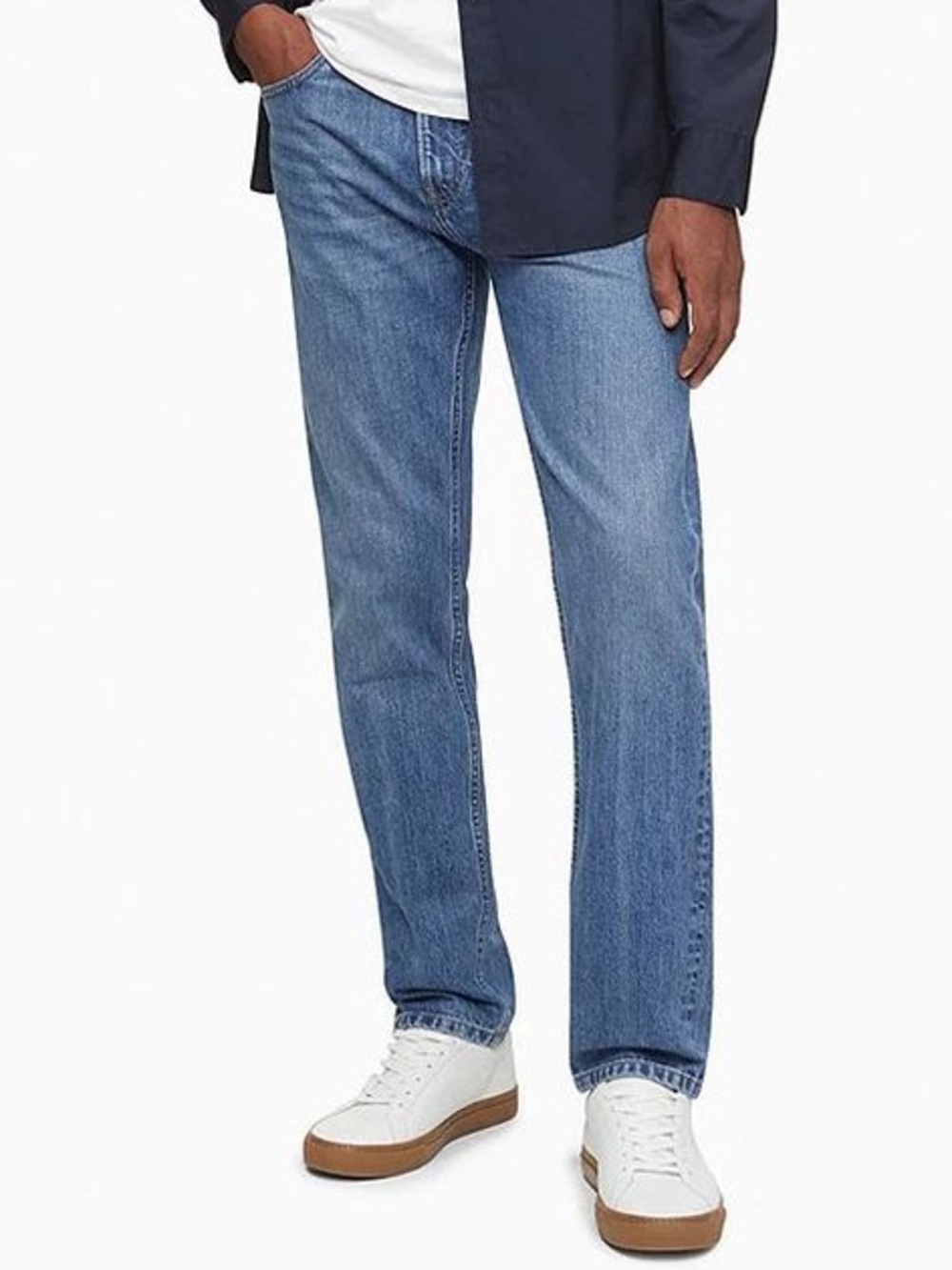 MENS SLIM STRAIGHT JEANS